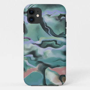 Etui iPhone Case-Mate Vagues En Harmonie Acrylique Pour L'Art Abstrait