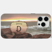 Coques Case-Mate iPhone Vagues et boulders 0893 (Verso (horizontal))