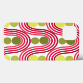 Coques Case-Mate iPhone Vagues et cercles (Verso (horizontal))
