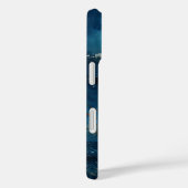 Coques Case-Mate iPhone Vagues et nuages océaniques Abstraits en bleu dyna (Verso / Droite)