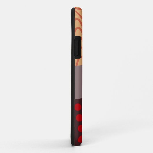 Coques Case-Mate iPhone Vagues et pluie (Dos/Droite)