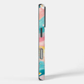 Coques Case-Mate iPhone Vagues florales Pastel (Verso / Droite)