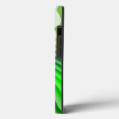 Coques Case-Mate iPhone Vagues jaunes et vertes (Verso / Gauche)