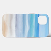 Coques Case-Mate iPhone Vagues Jouantes Par Un Jour Ensoleillé À La Plage (Verso (horizontal))