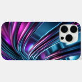 Coques Case-Mate iPhone Vagues Métalliques Fluides (Verso (horizontal))