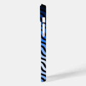 Coques Case-Mate iPhone Vagues motif -01 Black BG (Verso / Gauche)