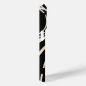 Coques Case-Mate iPhone vagues noires et blanches coques iphone (Verso / Droite)