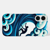 Coques Case-Mate iPhone Vagues océaniques (Verso (horizontal))
