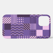 Coques Case-Mate iPhone Vagues Points Gris : Moderne Sans Fil. (Verso (horizontal))