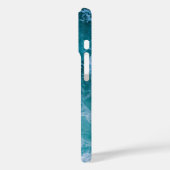 Coques Case-Mate iPhone Vagues profondes de l'océan bleu (Verso / Gauche)