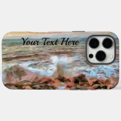 Coques Case-Mate iPhone Vagues rocheuses 0742 (Verso (horizontal))