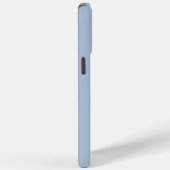 Coques Case-Mate iPhone Vagues simples 2 en bleu foncé, bleu clair et crèm (Verso / Droite)