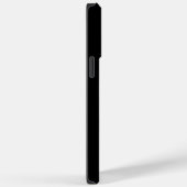Coques Case-Mate iPhone Vagues simples 2 en vert citron et noir (Verso / Droite)