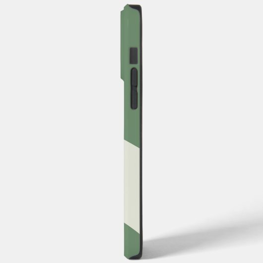Coques Case-Mate iPhone Vagues simples en vert (Verso / Gauche)