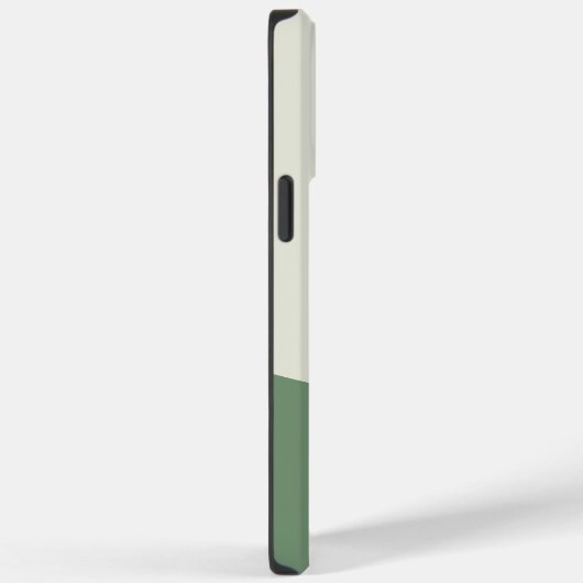 Coques Case-Mate iPhone Vagues simples en vert (Verso / Droite)