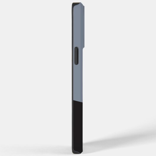 Coques Case-Mate iPhone Vagues simples - Noir, Gris et Crème (Verso / Droite)