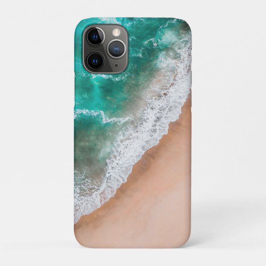 Coques Case-Mate iPhone Vagues sur la plage de sable (Dos)