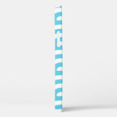 Coques Case-Mate iPhone Vagues texture bleu marine (Verso / Droite)
