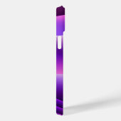 Coques Case-Mate iPhone Vagues violettes et orange personnalisées (Verso / Droite)