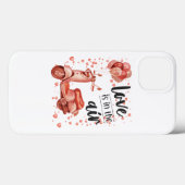 Coques Case-Mate iPhone Valentine design : scooter et ballons (Verso (horizontal))