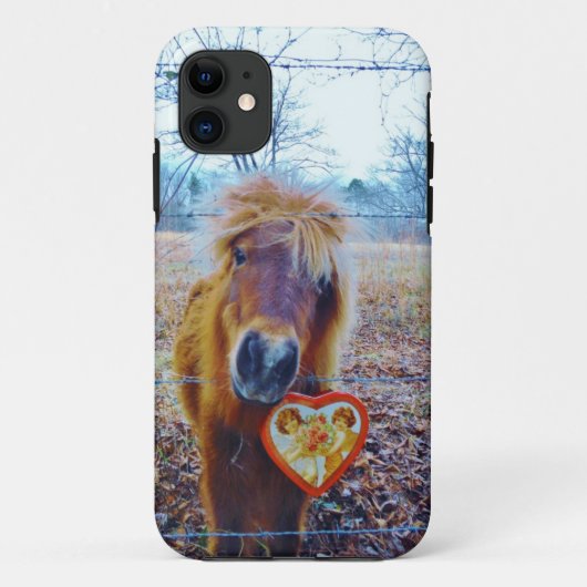 Coques Case-Mate iPhone Valentine Heart Horse (Dos)