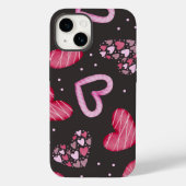 Coques Case-Mate iPhone Valentine Hearts for Best Friend | iPhone 14 (Verso)