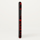 Coques Case-Mate iPhone Valentine Red Bokeh Hearts (Dos/Droite)