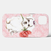 Coques Case-Mate iPhone Valentine Rose maltais (Verso (horizontal))