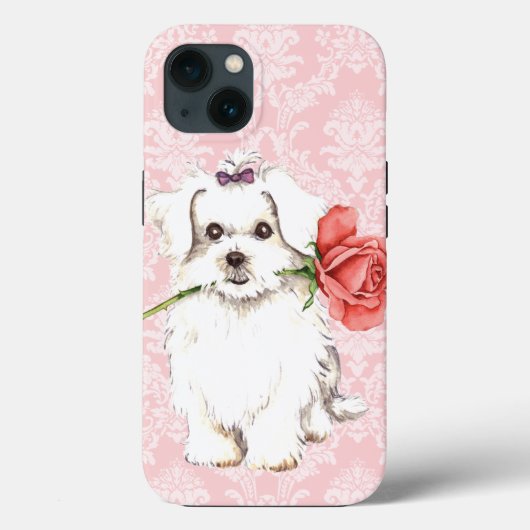 Coques Case-Mate iPhone Valentine Rose maltais (Verso)