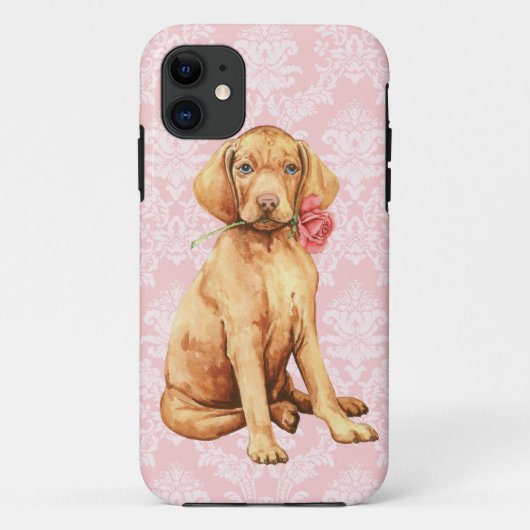 Coques Case-Mate iPhone Valentine Rose Vizsla (Dos)