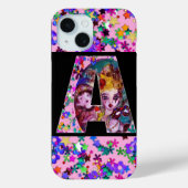 COQUES Case-Mate iPhone VALENTINE VÉNÉTIENNE MASQUÉRADE MONOGRAMME UNE LET (Verso)