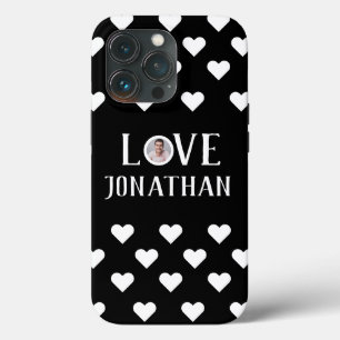 Case-Mate iPhone Case Valentines Couple Heart Photo personnalisée person