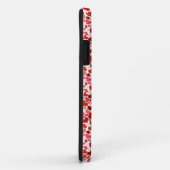 Coques Case-Mate iPhone valentines jour coeur rose rouge couverture iphone (Dos/Droite)