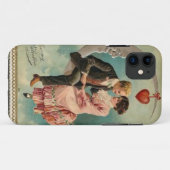 Coques Case-Mate iPhone valentines victoriennes (Dos (Horizontal))