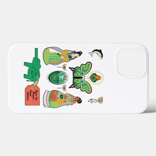 Coques Case-Mate iPhone Valeur Nature (Verso (horizontal))