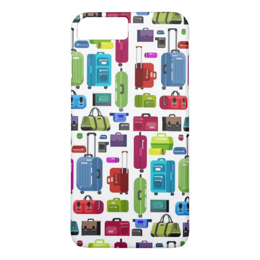Coques Case-Mate iPhone Valises au néon (Dos)