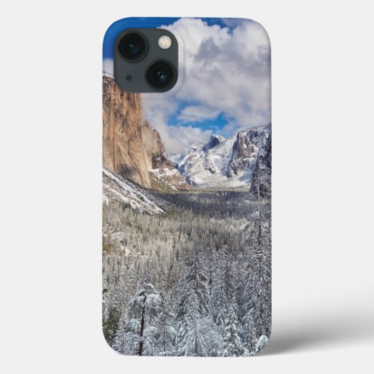 Coques Case-Mate iPhone Vallée de Yosemite à la neige (Verso)