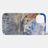 Coques Case-Mate iPhone Vallée de Yosemite à la neige (Verso (horizontal))