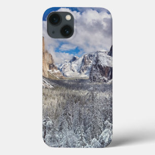 iPhone 13 Case Vallée de Yosemite dans la neige