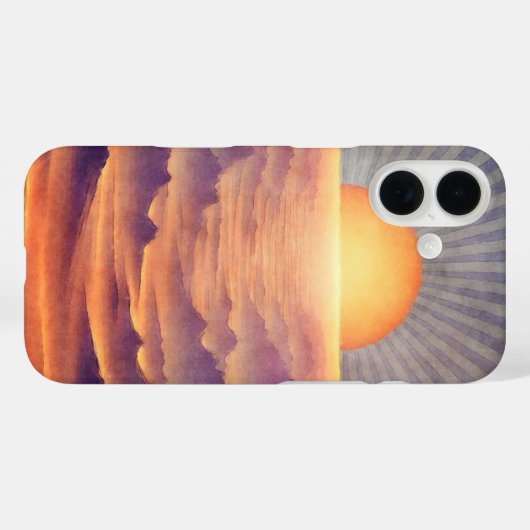 Coques Case-Mate iPhone Vallée du Soleil (Verso (horizontal))