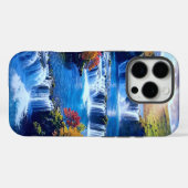 Coques Case-Mate iPhone Vallée en cascade ensoleillée 001 (Verso (horizontal))