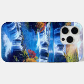 Coques Case-Mate iPhone Vallée en cascade ensoleillée 001 (Verso (horizontal))