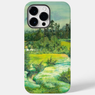 Coque Pour Pour iPhone 14 Pro Max vallée verte