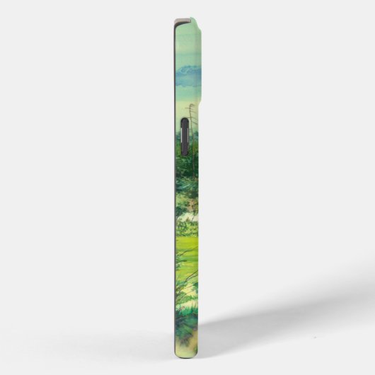 Coques Case-Mate iPhone vallée verte (Verso / Droite)