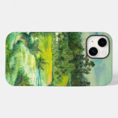 Coques Case-Mate iPhone vallée verte (Verso (horizontal))