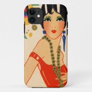 Etui iPhone Case-Mate Vamp d'art déco, aileron des années 1920