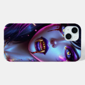 Coques Case-Mate iPhone Vampire avec Gold Fangs Ai Art (Verso (horizontal))