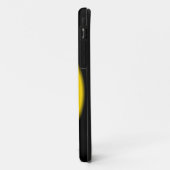 Coques Case-Mate iPhone Vampire crâne noir et jaune (Dos/Gauche)