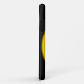 Coques Case-Mate iPhone Vampire crâne noir et jaune (Dos/Droite)