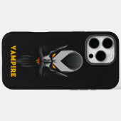 Coques Case-Mate iPhone Vampire noir en colère (Verso (horizontal))